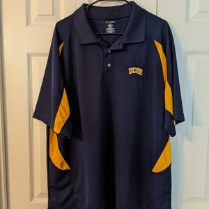UCSB Mens Navy Blue Polo Shirt Size XL